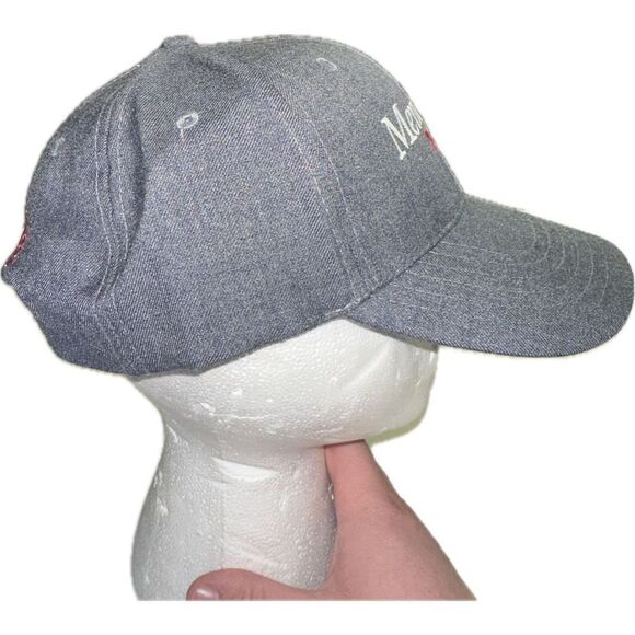 Rare American Red Cross “Members For Life” Gray Strap Back Hat - Picture 4 of 6